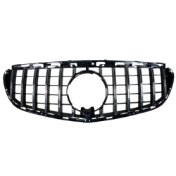 Решетка за Mercedes W212 E-Class (2014-2015) chrome/black - GT