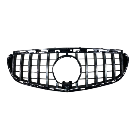 Решетка за Mercedes W212 E-Class (2014-2015) chrome/black - GT