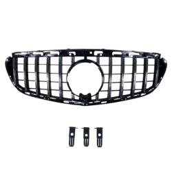 Решетка за Mercedes W212 E-Class (2014-2015) chrome/black - GT