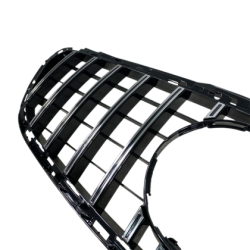Решетка за Mercedes W212 E-Class (2014-2015) chrome/black - GT