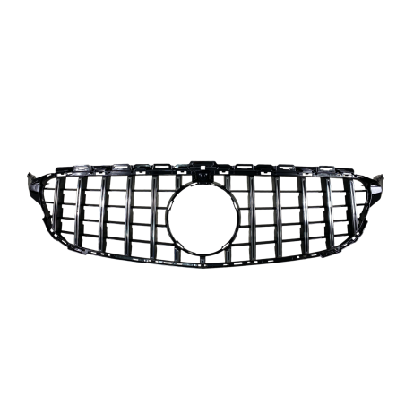 Решетка за Mercedes W205 C-Class (2014-2021) chrome/black - GT