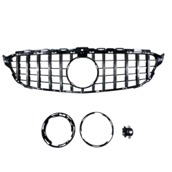 Решетка за Mercedes W205 C-Class (2014-2021) chrome/black - GT