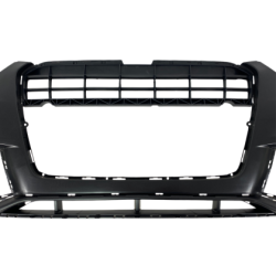 Предна броня за Audi A5 (2011-2015) с халогени - RS5 Design с хром лайсна и отвори за парктроник