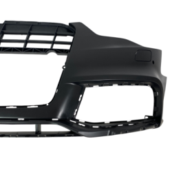 Предна броня за Audi A5 (2011-2015) с халогени - RS5 Design с хром лайсна и отвори за парктроник