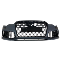 Предна броня за Audi A6 (2011-2014) - RS6 Design с отвори за парктроник