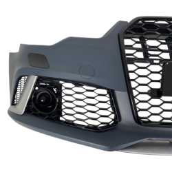 Предна броня за Audi A6 (2011-2014) - RS6 Design с отвори за парктроник