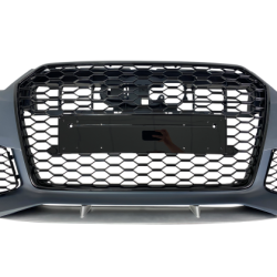 Предна броня за Audi A6 (2011-2014) - RS6 Design с отвори за парктроник