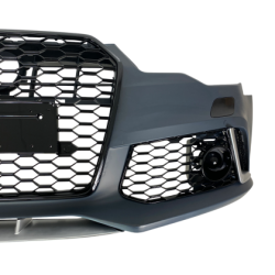 Предна броня за Audi A6 (2011-2014) - RS6 Design с отвори за парктроник