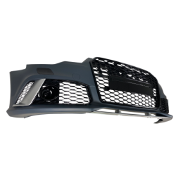 Предна броня за Audi A6 (2011-2014) - RS6 Design с отвори за парктроник