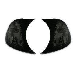 Кристални мигачи до фара BMW E46 купе / кабрио (01-03) - опушени