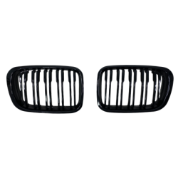 Решетки за BMW E46 (1998-2001) sedan - двойни гланц