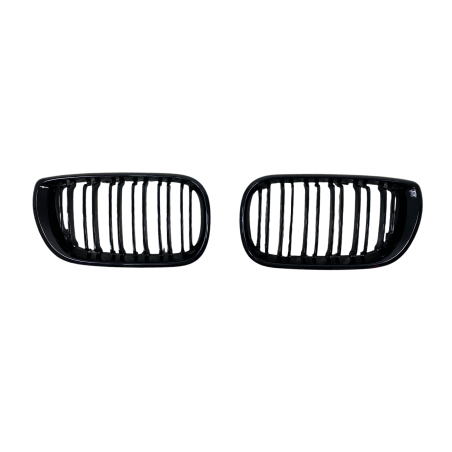 Решетки за BMW E46 (2001-2005) sedan - двойни гланц