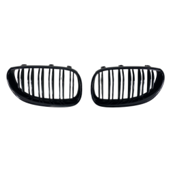 Решетки за BMW E60 (2003-2010) - двойни гланц