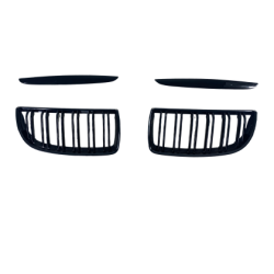 Решетки за BMW E90 (2005-2008)- двойни гланц