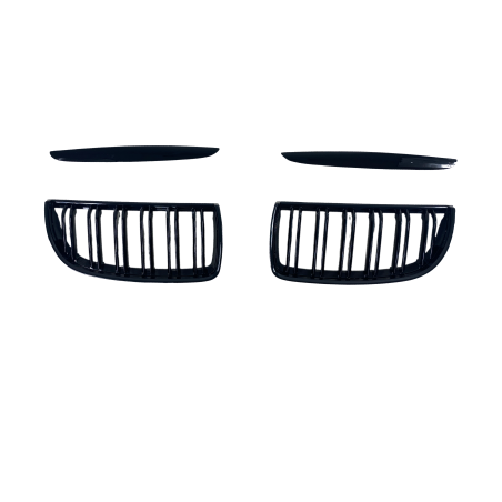Решетки за BMW E90 (2005-2008)- двойни гланц