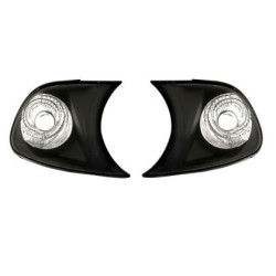 Кристални мигачи до фара BMW E46 купе (1999-2001) - черни