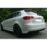 Спойлер антикрило за Audi A3 8P (2003-2012) S3 Design с 5 врати - черен гланц