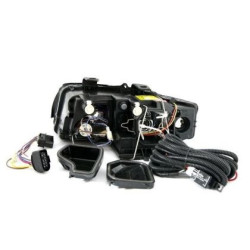 Кристални фарове за Audi A4 Angel Eyes (2001-2004) - хром