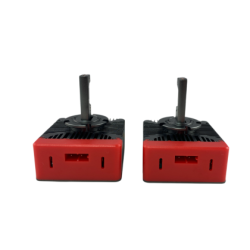 Лед крушки - Led система D5S за подмяна на фабричен ксенон - 20000 Лумена 40W - Canbus 6000K - 300% повече све