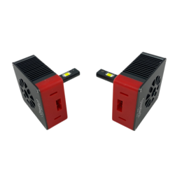 Лед крушки - Led система D5S за подмяна на фабричен ксенон - 20000 Лумена 40W - Canbus 6000K - 300% повече све