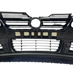 Предна броня за Golf 5 - R32 с R32 решетки без халогени - Хром