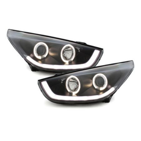 Кристални фарове   HYUNDAI TUCSON IX35 (2010+) - черни