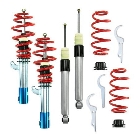 Регулируемо спортно окачване за VW Golf 5 1.4/ TSi/ 1.6/ 2.0/ 2.0T/ DSG/ 1.9TDi - червено