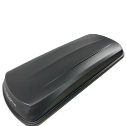 Автобокс Junior Xtreme 2 195x78x39cm с 85 mm крепежи,с двустранно отваряне с ключ, 450 литра - черен