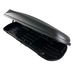 Автобокс Junior Xtreme 2 195x78x39cm с 85 mm крепежи,с двустранно отваряне с ключ, 450 литра - черен