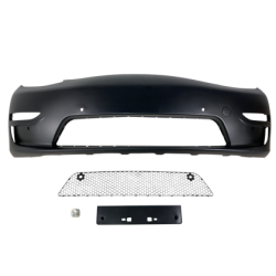 Предна броня за Tesla 3 (2017-2023) с отвори за парктроник