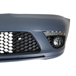 Предна броня за Skoda Octavia 2 (2009-2013) facelift с дневни светлни и халогени