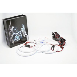 Ангелски Очи Лайтбар Дизайн за Ford Focus MK2 (2004-2008) - Бял цвят