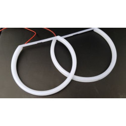 Ангелски Очи Лайтбар Дизайн за Ford Focus MK2 (2004-2008) - Бял цвят