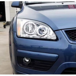 Ангелски Очи Лайтбар Дизайн за Ford Focus MK2 (2004-2008) - Бял цвят