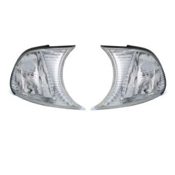 Кристални мигачи до фара BMW E46 купе / кабрио (01-03) - хром