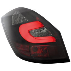 Диодни стопове  SKODA FABIA II 5 врати  (2007-2014) - опушени