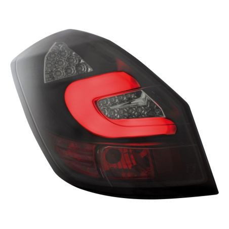 Диодни стопове  SKODA FABIA II 5 врати  (2007-2014) - опушени