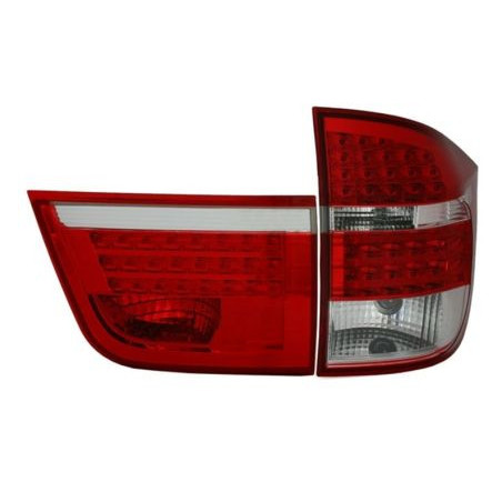 Диодни стопове BMW X5 Е70  (2007+) - хром