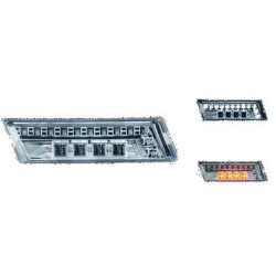 Диодни мигачи с диодни габарити AUDI - хром