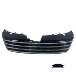 Решетка без емблема VW PASSAT 3C (2010+) - черна с хром лайсни