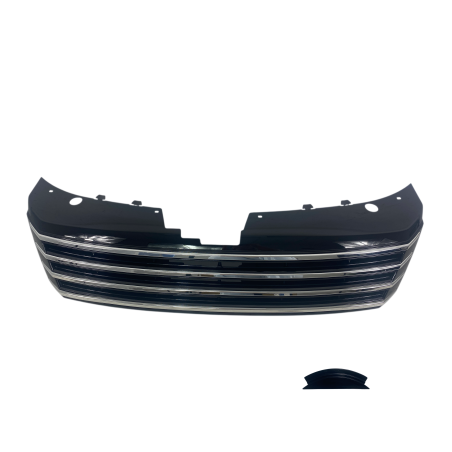 Решетка без емблема VW PASSAT 3C (2010+) - черна с хром лайсни