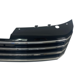Решетка без емблема VW PASSAT 3C (2010+) - черна с хром лайсни