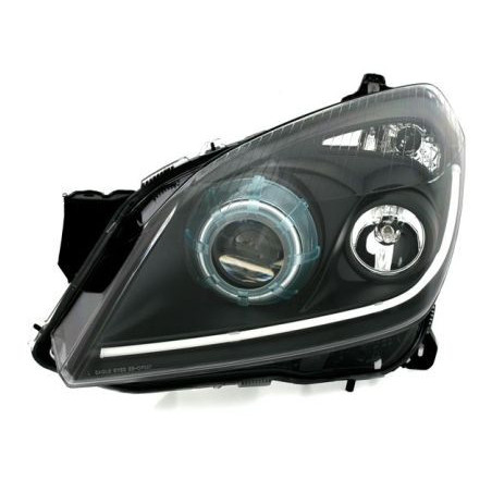 Кристални фарове OPEL ASTRA H (2004-2009) - черни
