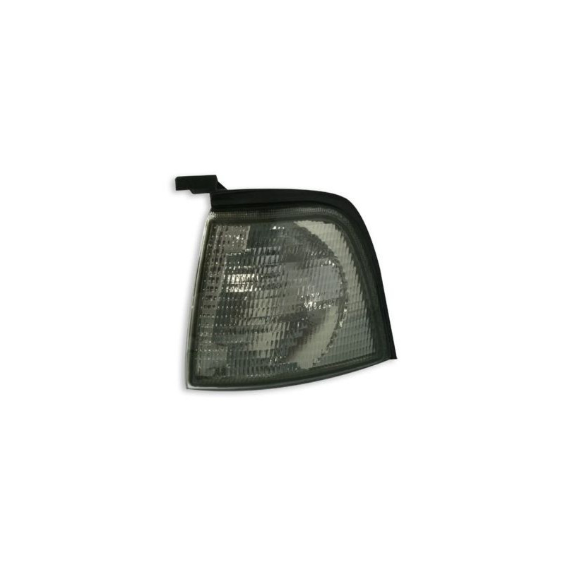 Кристални мигачи до фара AUDI 80  (86-91) - черен хром