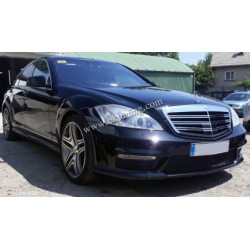 Предна броня за Mercedes W221 S-Class (2005-2011) - AMG Дизайн с LED