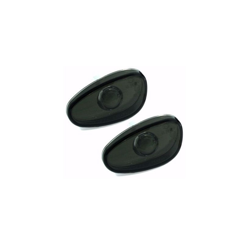 Кристални мигачи Alfa Romeo 145 / 146 / 155 / Spider  - черен хром