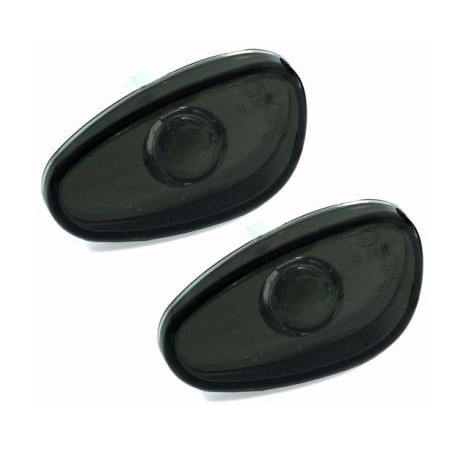 Кристални мигачи Alfa Romeo 145 / 146 / 155 / Spider  - черен хром