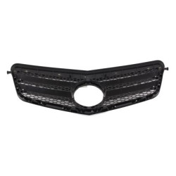 Решетка Mercedes W212 E-Class (2009-2014) - AMG черна с хром лайсни