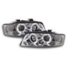 Кристални фарове  Angel Eyes AUDI A4 (2001-2004) - хром