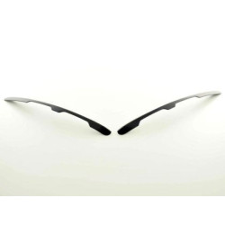 Вежди за фарове за Peugeot 307 - черни